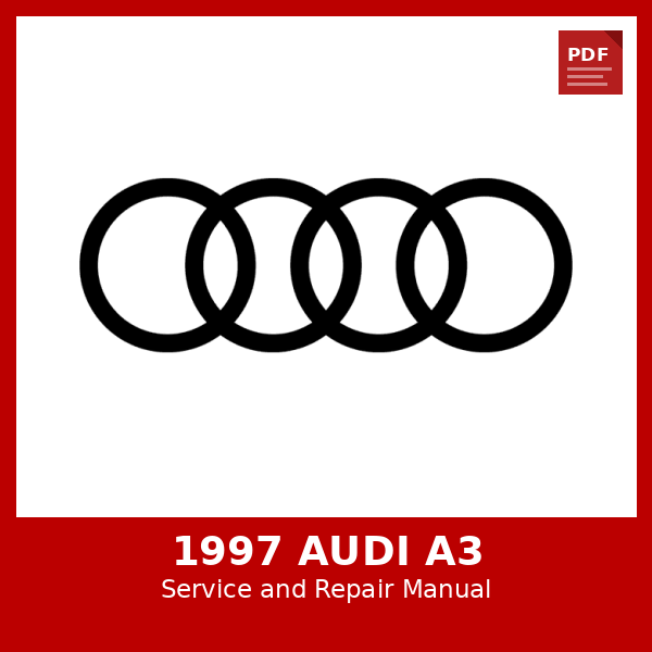 1997 Audi A3 OEM Factory Repair Manual
