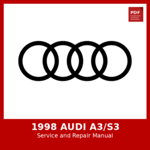 1998 Audi A3/S3 OEM Factory Repair Manual