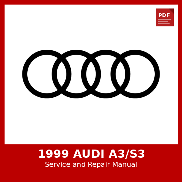 1999 Audi A3/S3 OEM Factory Repair Manual