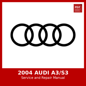 2004 Audi A3/S3 OEM Factory Repair Manual