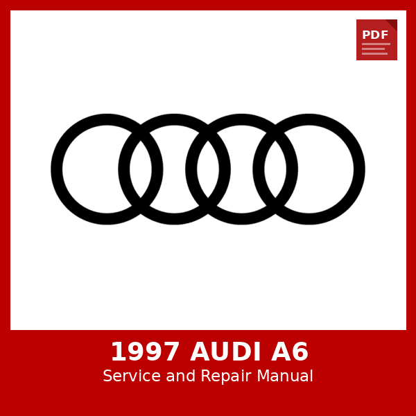 1997 Audi A6 OEM Factory Repair Manual