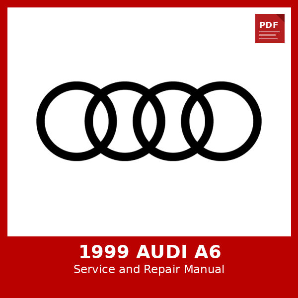 1999 Audi A6 OEM Factory Repair Manual