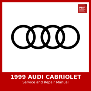 1999 Audi Cabriolet OEM Factory Repair Manual