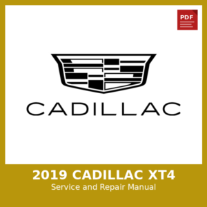 2019 Cadillac XT4 OEM Factory Repair Manual