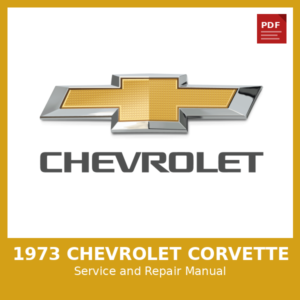 1973 Chevrolet Corvette OEM Factory Repair Manual