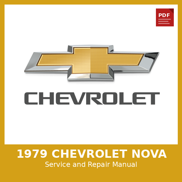 1979 Chevrolet Nova OEM Factory Repair Manual