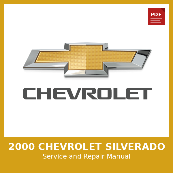 2000 Chevrolet Silverado OEM Factory Repair Manual