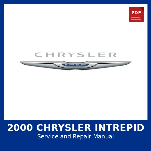 2000 Chrysler Intrepid OEM Factory Repair Manual
