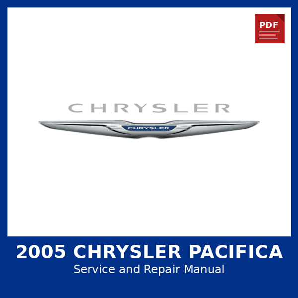 2005 Chrysler Pacifica OEM Factory Repair Manual