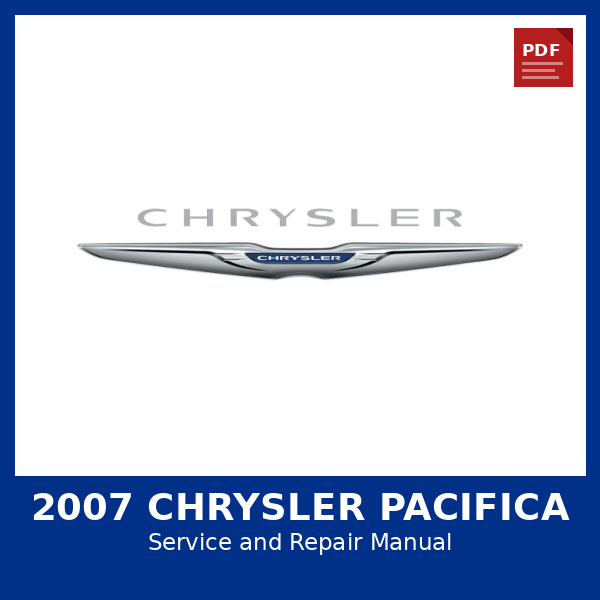 2007 Chrysler Pacifica OEM Factory Repair Manual