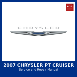2007 Chrysler Pt Cruiser OEM Factory Repair Manual