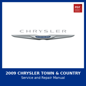 2009 Chrysler Town & Country OEM Factory Repair Manual