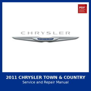 2011 Chrysler Town & Country OEM Factory Repair Manual