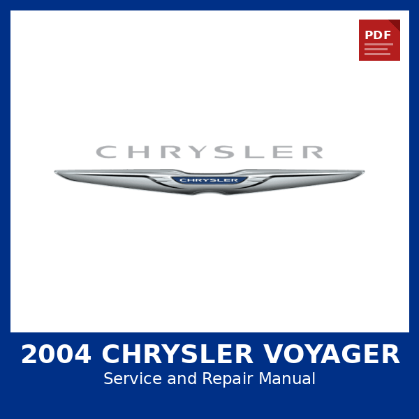 2004 Chrysler Voyager OEM Factory Repair Manual