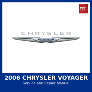 2006 Chrysler Voyager OEM Factory Repair Manual
