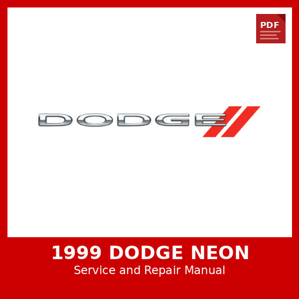 1999 Dodge Neon OEM Factory Repair Manual