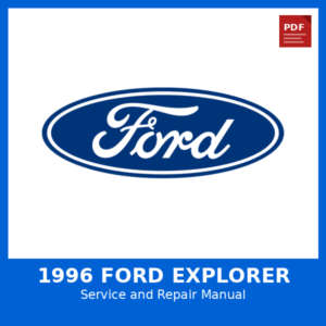 1996 Ford Explorer OEM Factory Repair Manual