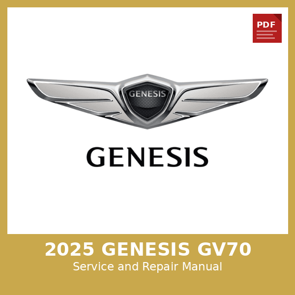 2025 Genesis GV70 OEM Factory Repair Manual