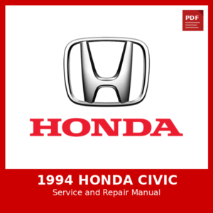 1994 Honda Civic OEM Factory Repair Manual