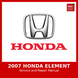 2007 Honda Element OEM Factory Repair Manual