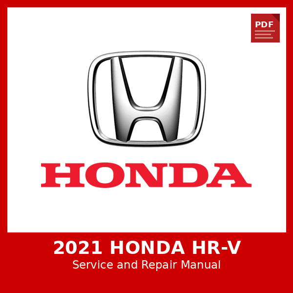 2021 Honda HR-V OEM Factory Repair Manual