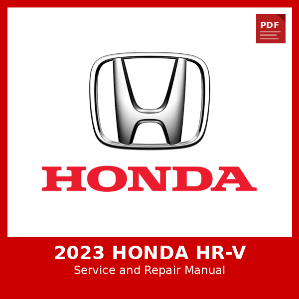 2023 Honda HR-V OEM Factory Repair Manual