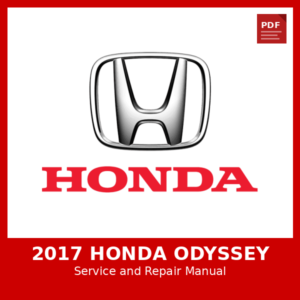 2017 Honda Odyssey OEM Factory Repair Manual