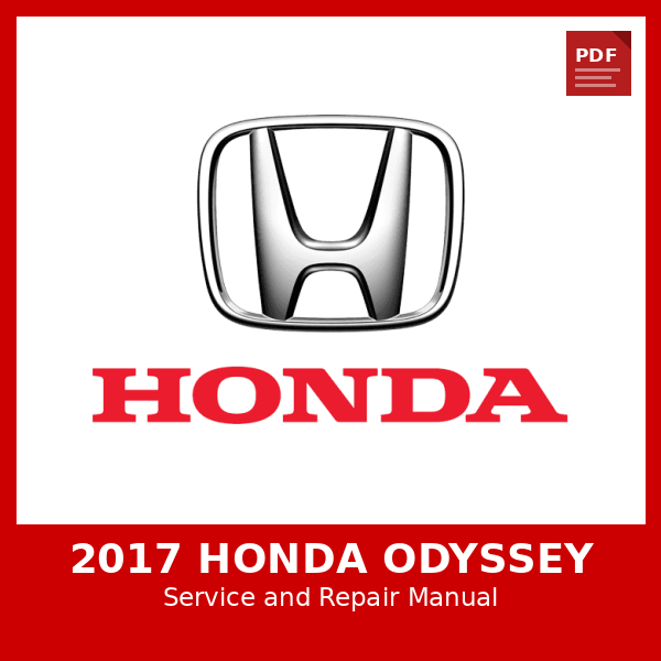 2017 Honda Odyssey OEM Factory Repair Manual