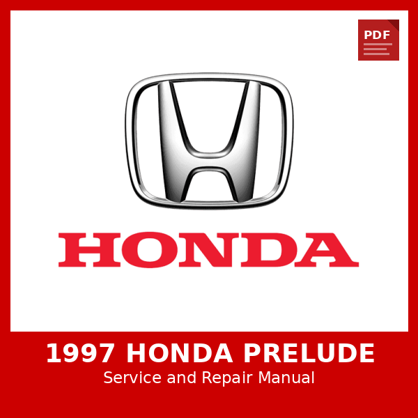 1997 Honda Prelude OEM Factory Repair Manual