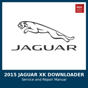 2015 Jaguar Xk Downloader OEM Factory Repair Manual
