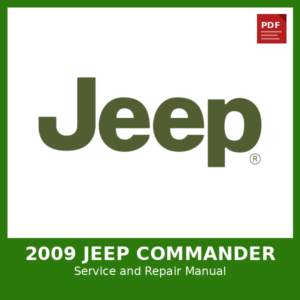 2009 Jeep Commander OEM Factory Repair Manual