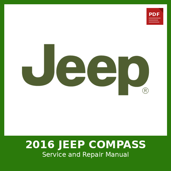 2016 Jeep Compass OEM Factory Repair Manual