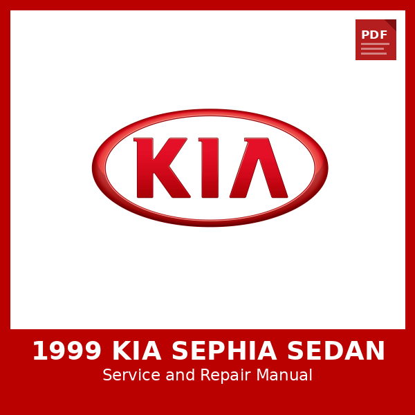 1999 Kia Sephia Sedan OEM Factory Repair Manual