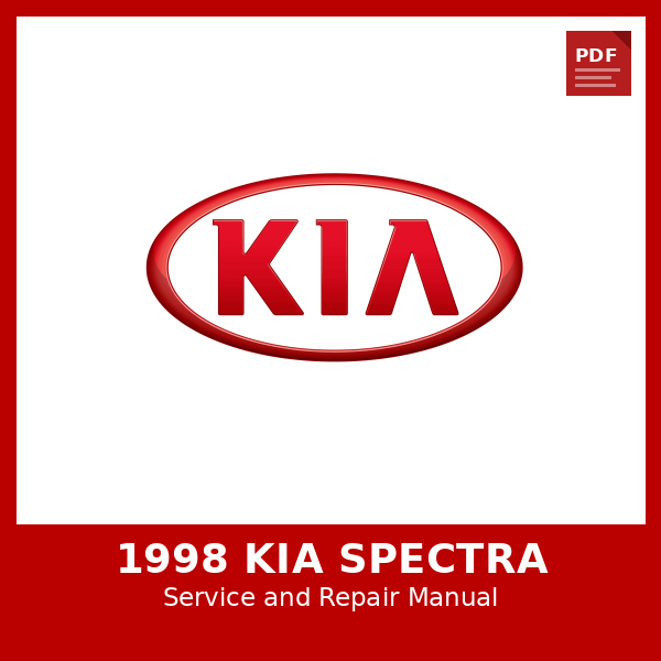 1998 Kia Spectra OEM Factory Repair Manual