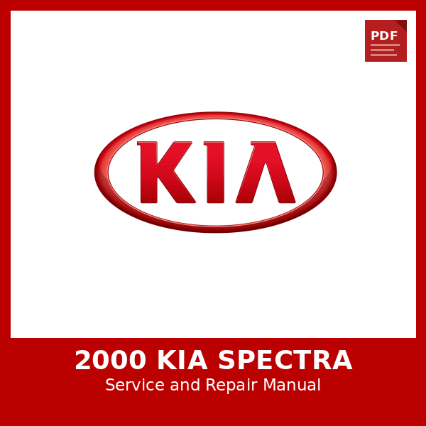 2000 Kia Spectra OEM Factory Repair Manual