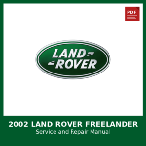 2002 Land Rover Freelander OEM Factory Repair Manual