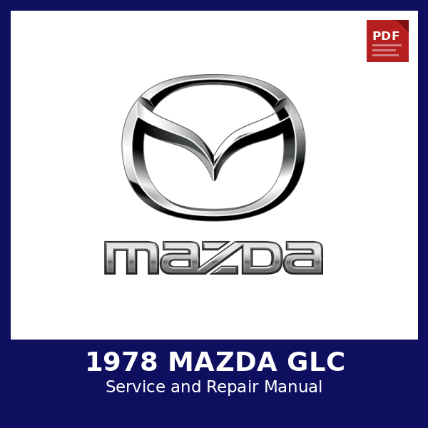 1978 Mazda GLC OEM Factory Repair Manual