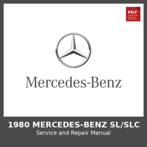 1980 Mercedes-Benz SL/SLC OEM Factory Repair Manual