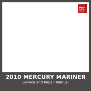 2010 Mercury Mariner OEM Factory Repair Manual