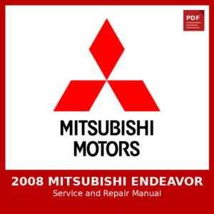 2008 Mitsubishi Endeavor OEM Factory Repair Manual