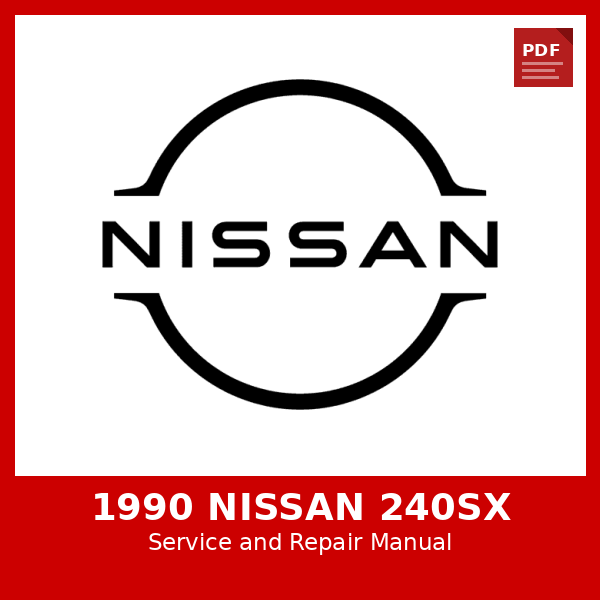 1990 Nissan 240SX OEM Factory Repair Manual