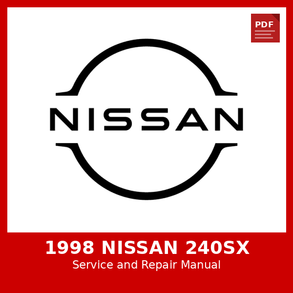 1998 Nissan 240SX OEM Factory Repair Manual
