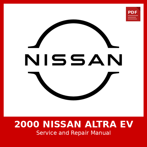 2000 Nissan Altra EV OEM Factory Repair Manual