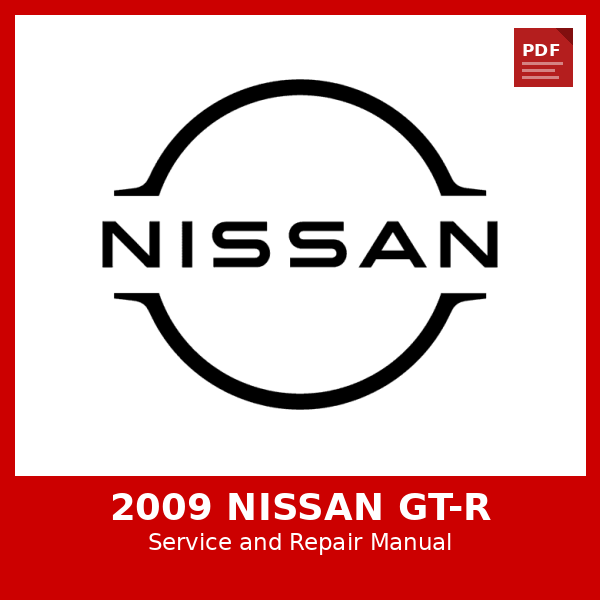 2009 Nissan Gt-r OEM Factory Repair Manual