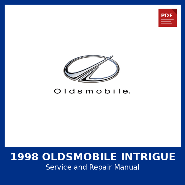 1998 Oldsmobile Intrigue OEM Factory Repair Manual