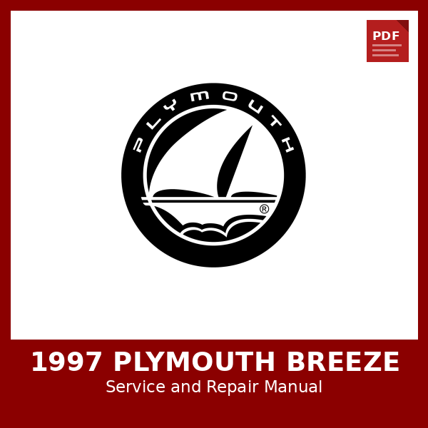 1997 Plymouth Breeze OEM Factory Repair Manual