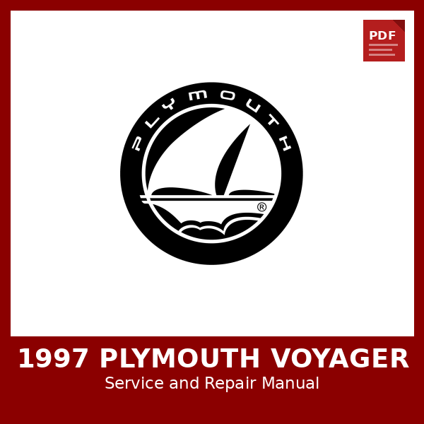 1997 Plymouth Voyager OEM Factory Repair Manual