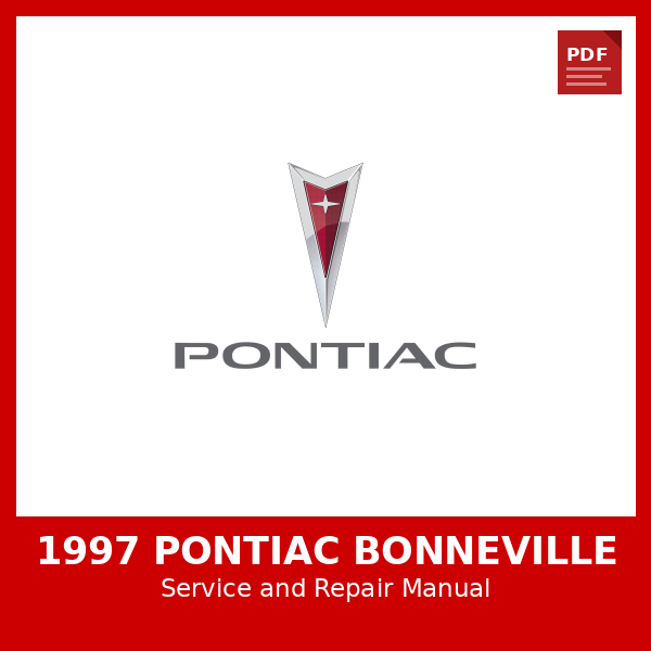 1997 Pontiac Bonneville OEM Factory Repair Manual