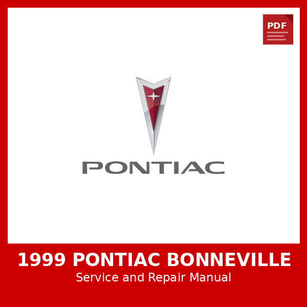 1999 Pontiac Bonneville OEM Factory Repair Manual