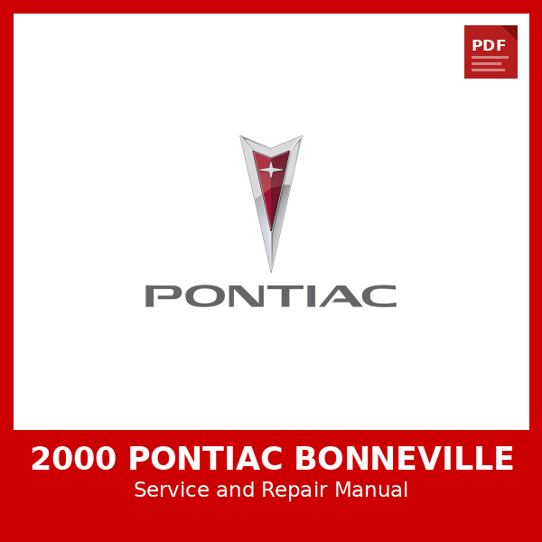 2000 Pontiac Bonneville OEM Factory Repair Manual